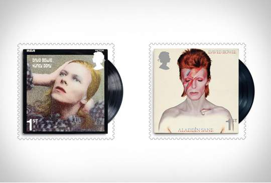 DAVID BOWIE ROYAL MAIL STAMPS