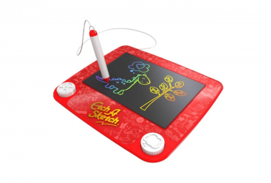 Etch A Sketch Gets A Hi-Tech Makeover With An LCD Screen